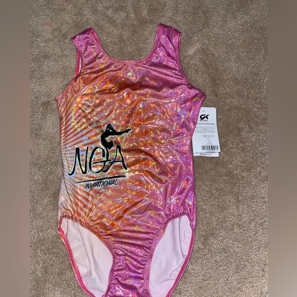 I am selling a GK leotard. It is a size adult medium